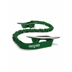 Bungee Dock Lines -  9-Inch Loop Ends, Made in USA,  - Pack of 2