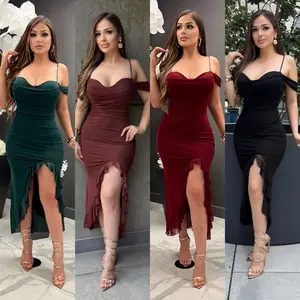 Nelly mesh midi dress Womenswear Formal