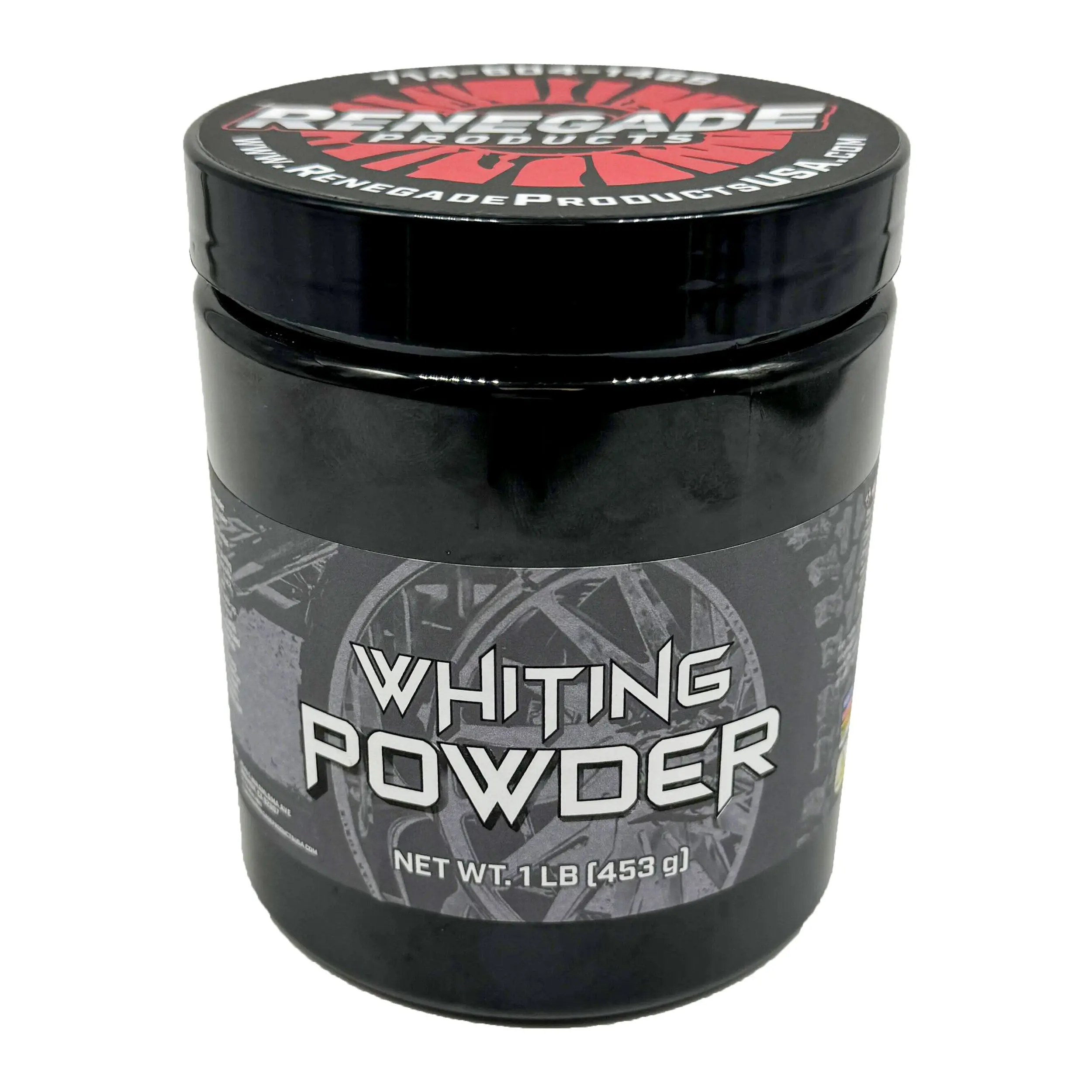 Renegade Products Whiting Powder | Ultra-Fine Calcium Carbonate Cleaner for Metal Polishing, Plating & Surface Restoration (1lb)