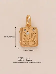Limited Time Sale! Vintage 18K Gold Plated Enamel Heart Charms Set, Rhinestone Inlaid Colorful Heart Pendants, Heart Shaped Pendant, Stainless Steel DIY Jewelry Findings, Best Gift for Her, TikTok Trending Accessories