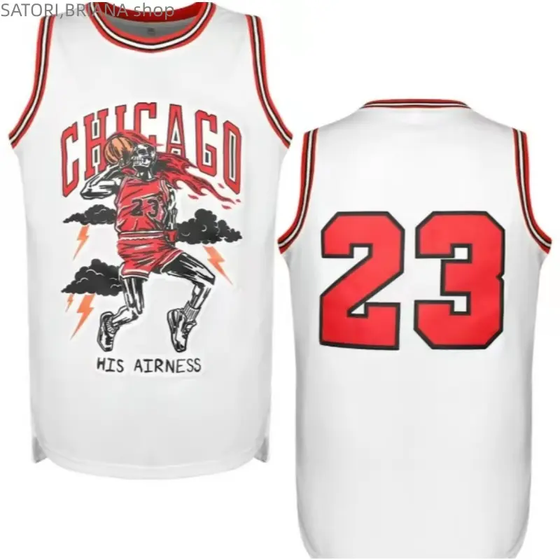 [FallFreshnesslCHICAGO stitched Men's CasuaSporty Sleeveless Basketball Jersey for TrainingCompetition,Vintage Jerseys, Men's Sport&Outdoor Clothing for Al Seasons