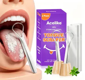 Only 200 units will be sold; this link will be taken down once they're sold out.Stainless Steel Medical Grade Tongue Scraper Multi-Pack (2Pcs) - outdoorfun Luxe smile unisex