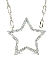 Sterling Silver Noémie Shining Star Necklace