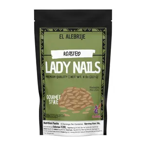El Alebrije Lady Nails Pumpking Seed 8 Oz (227 g) - Semilla de Calabaza Calidad Premium - Premium Quality Pumpking Seed | Healthy & Delicious Snack