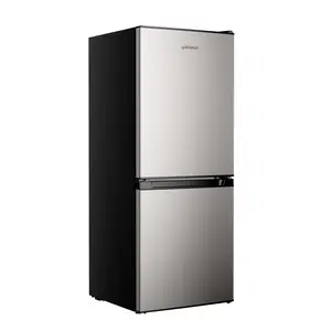 Upstreman mini fridges BM40 Small Refrigerator with Bottom Freezer Double Door Mini Fridge for Kitchen Apartment Dorm Office Space-Smart Design Precision Cooling Whisper-Quiet Efficient Customizable Storage 2.75 Cu.Ft + 1.27 Cu.Ft