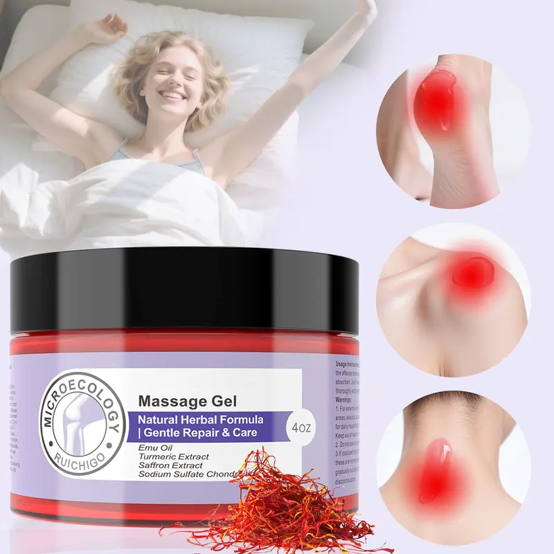 Pink gel turmeric effortlessbeauty extract sodiumsulfate chondroitin Emu oil and other natural materials Moisturizers Skin Repair