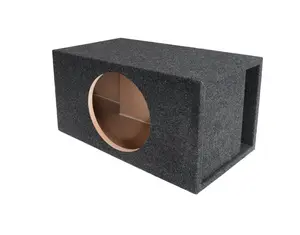 15 in Single Hippo Subwoofer Enclosure - Proudly USA Built - Tuning and Port Area Specific for 15 Inch Subwoofer