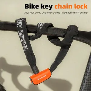 WEST BIKING Anti-Theft Cycling Chain Lock. Security Outdoor Bike Electric Motorcycle Chain Lock Bicycle Accessories