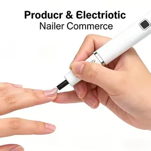 CN30 Rechargeable Nail Clipper, Anti Pinch Automatic Adult Nail Tool, Soft Breeze Polish Remover Family Essential for Home Use Mother’s Day Gift,Father’s Day Present