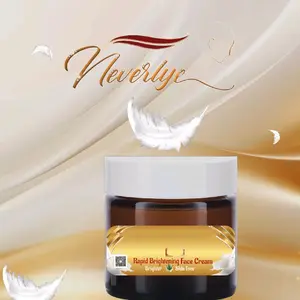 Neverlye Rapid Brightening 1pcs Face Cream Kit for Luminous Brighten Soft Even Tone Skin Care 4.Oz