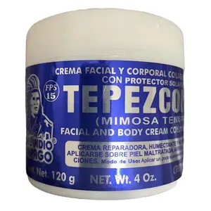 Indio Papago TEPEZCOHUITE 120g SKIN CREAM COLLAGEN & VITAMIN E SUNSCREEN SPF-15 Body Care Daily