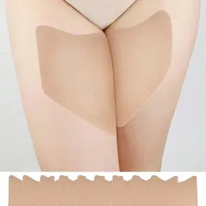 10 Pcs Invisible Anti-Friction Thigh Straps, Transparent Protective Pads for Women, Comfortable Inner Thigh & Calf Protection, Fit