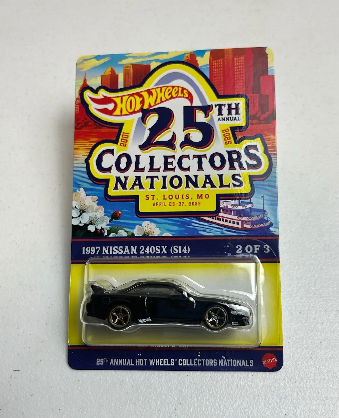 Hot Wheels 1:64 25th Collectors Nationals 1997 Nissan 240SX (S14) #994/6200