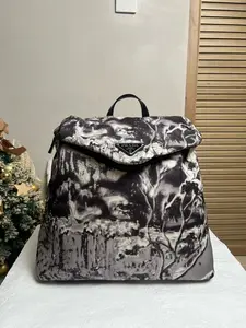 Pre-owned PRADA Re Nylon Grey Backpack TTC0070
