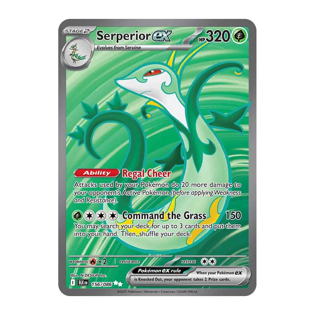 Serperior ex 156/086 - TikTok Shop Serperior ex 156/086 - TikTok Shop