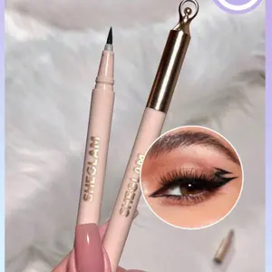 SHEGLAM Eternal Beauty Liquid Eyeliner - Black, Waterproof, Matte, Smudge-Proof, Long Lasting