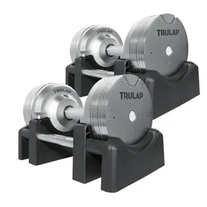 TRULAP 8552 Gen 4 Dumbells -  Adjustable Dumbbells - 3 Year Warranty