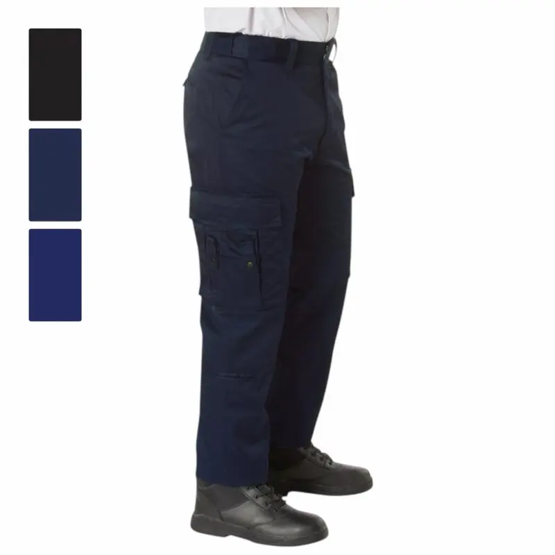 ROTHCO Men's EMT Cargo Pants in Durable Polyester Cotton Twill, All-Season Uniform with 9 Pockets for First Responders, L, Mid Waist, Emt-Focused Storage, Emt Pant