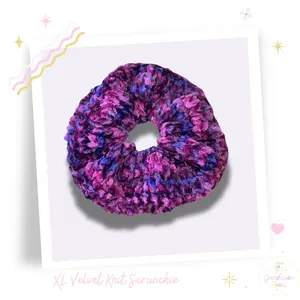 Knit XL Scrunchie