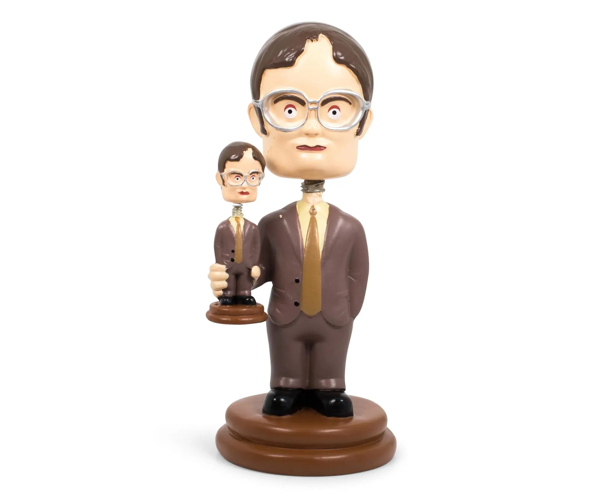 The Office Double Dwight Bobblehead Collectible Figure | 5 Inches Tall The Office Double Dwight Bobblehead Collectible Figure | 5 Inches Tall
