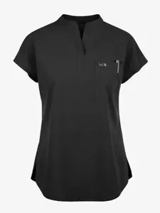 koi Basics Ari Women's 1-Pocket STRETCH Dolman Sleeve Mandarin Collar Scrub Top