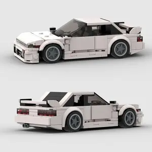 Sports Car Building Blocks Toy, 248pcs/set Speed Racing Car Theme Assembly Model Kit, Creative Building Toy for Birthday Gifts