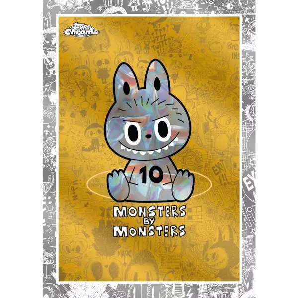 Topps Chrome Labubu Monsters by monsters - TikTok Shop