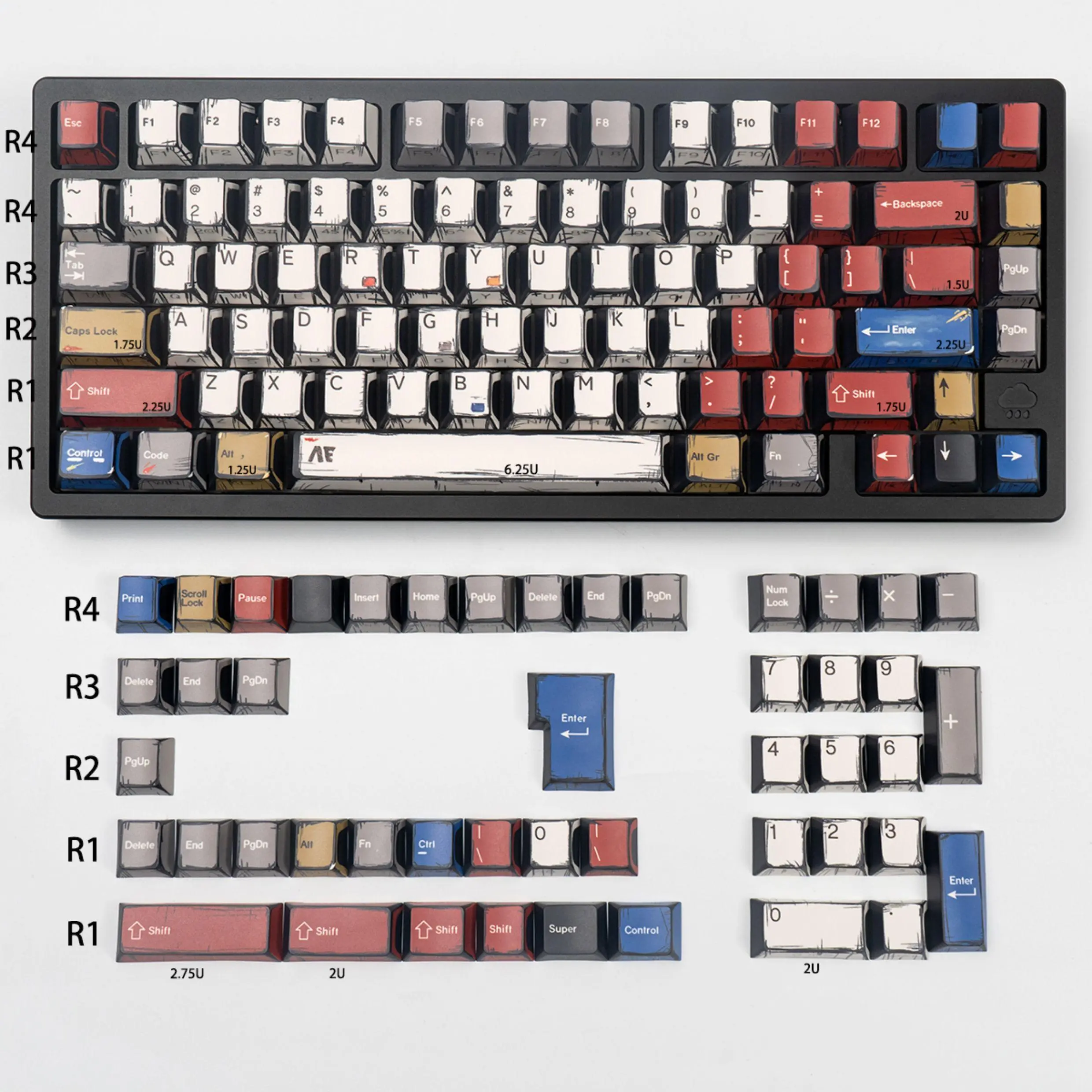 Animation Color Cherry (141 keys)