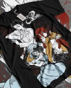 Steins Gate Kurisu Makise T-Shirt, Manga Anime Graphic Tee, Unisex Shirt for, Looks Good, Feels Better, Essential Piece, Fits Any