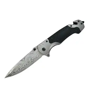 UFMUFM Stainless Steel Portable Folding Kitchen Accessory - Multipurpose Emergency Tool, EDC Item for Home, Outdoor Use