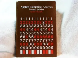 USED Book - Applied Numerical Analysis by Curtis F. Gerald (Hardcover) - english