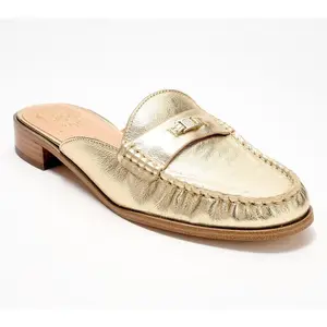 Vince Camuto Leather or Suede Loafer Mules - Cobby