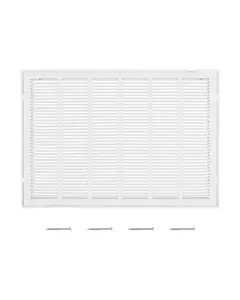 Return Air Filter Grille for W30 x H20 Inch Duct Opening - Vent Cover Filter Grill for HVAC Systems, Durable Aluminum Construction, Easy Install, Removable Filter, Quiet Airflow, Suitable for Residential And Commercial Use