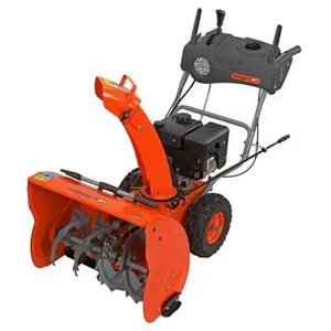 YARDMAX 26 in. 212 cc Two-stage Self-propelled Gas Snow Blower with Push-button Electric Start and Headlight