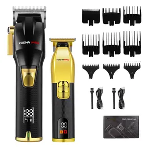 Men‘s 2-in-1 Hair & Beard Grooming Set｜Premium Trimming System for Sharp Haircuts & Smooth Shaving Experience