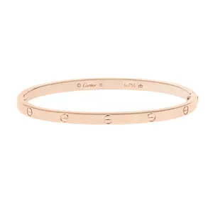 Pre-owned Cartier Small Love Bracelet Size 16