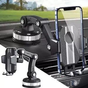 Truck Cars Phone Holder Mount Heavy Duty Dashboard Windshield Long Anti-Shake Smartphone Stand Holders Adjustable