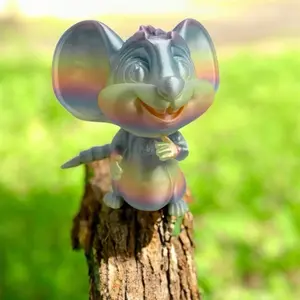 3D Mouse Desk Critters Ornaments Decor Decorative