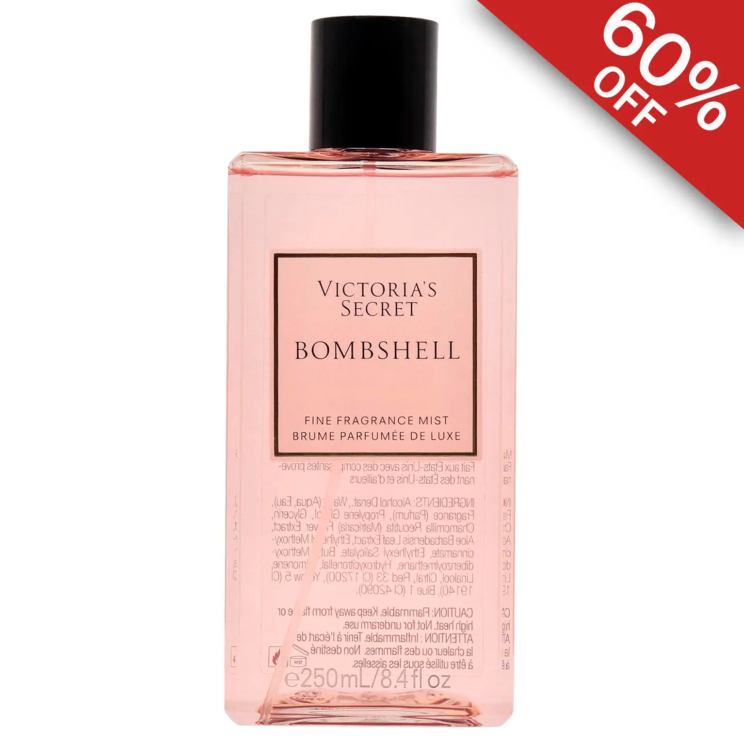 Victoria's Secret Bombshell Women's Enchanting Everyday Fragrance Mist - 8.4oz High Quality Spray-On Bottle, Captivating Scent Body Mist (Beauty & Personal Care, Unisex Fragrance)
