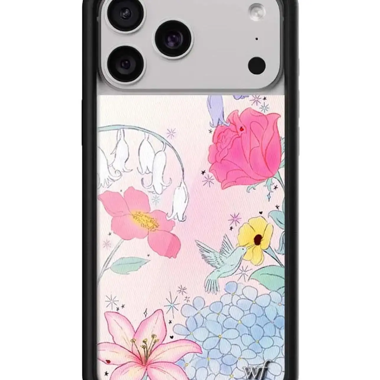 Wildflower Cases - Bluebelle Dreams, Limited Edition iPhone Case | Protection Floral Cute Trendy Girl Bumper Emblem Durable