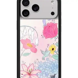 Wildflower Cases - Bluebelle Dreams, Limited Edition iPhone Case | Protection Floral Cute Trendy Girl Bumper Emblem Durable