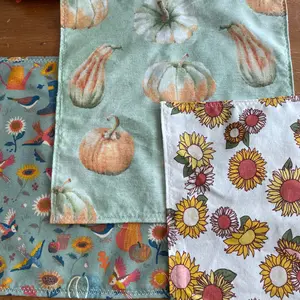 Paperless Paper Towels, Reusable Paper Towels, Kitchen Towels, Sustainable Kitchen Pattern