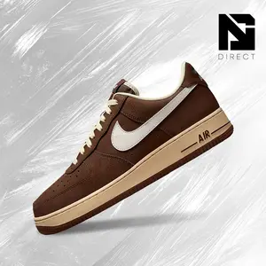 Nike Air Force 1 Low '07 Cacao Wow – Men's Lifestyle Sneakers – Shoes For Man -Vintage-Spring & Summer-Inspired Running Shoes, Shock-Absorbing Comfort, Gym To Streetwear Casual Wear-back to school–FZ3592 259