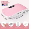 GetMod Smart Vibratory Plate Machine - Upgraded High-Power Quiet Brushless Motor, Bluetooth Speaker, 10 Adjustable Speed Levels, 3D Grip Safety 3D Anti-Slip Surface, Home Exercise Equipment, Under Desk Vibration Trainer, Gym Stuff for Calmer Home #07