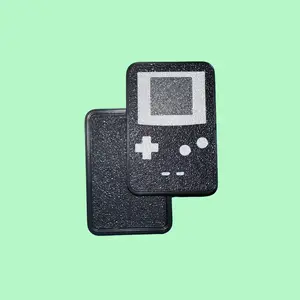 Chillees3dhub game console themed slider fidget statues with magnets with glow screen