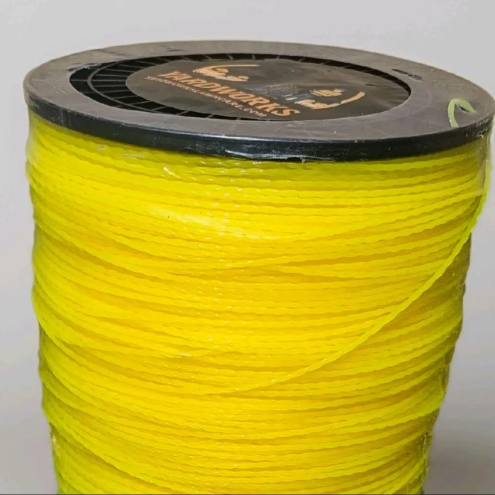 Commercial .095″ Vortex Twisted Trimmer Line, 5 lb Yellow Weed Eater String