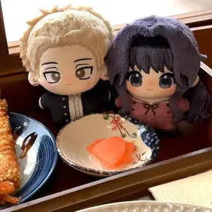 10cm Plush Doll The Fragrant Flower Blooms with Dignity Waguri Kaoruko Tsumugi Rintaro Pendant Keychain Plushie Ornament Toys