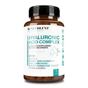Hyaluronic Acid Complex 250 mg (120 Veggie Caps)