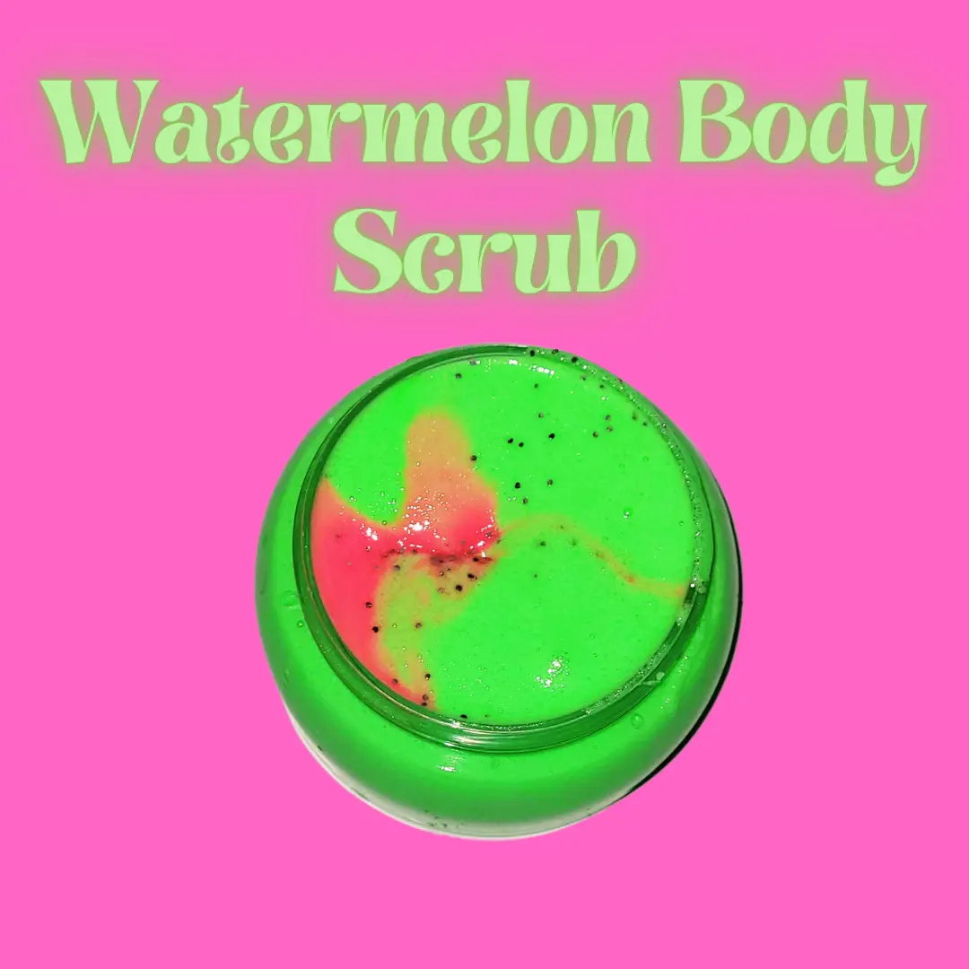 New Watermelon Body Scrub