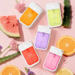 1 /4/6/10counts Portable Travel Hand Sanitizer Spray, Moisturizing Fruit Plant Scented Hand Sanitizer, Fragrance Hand Cleaning Products for Women & Girls, Mini Travel Products, Gift